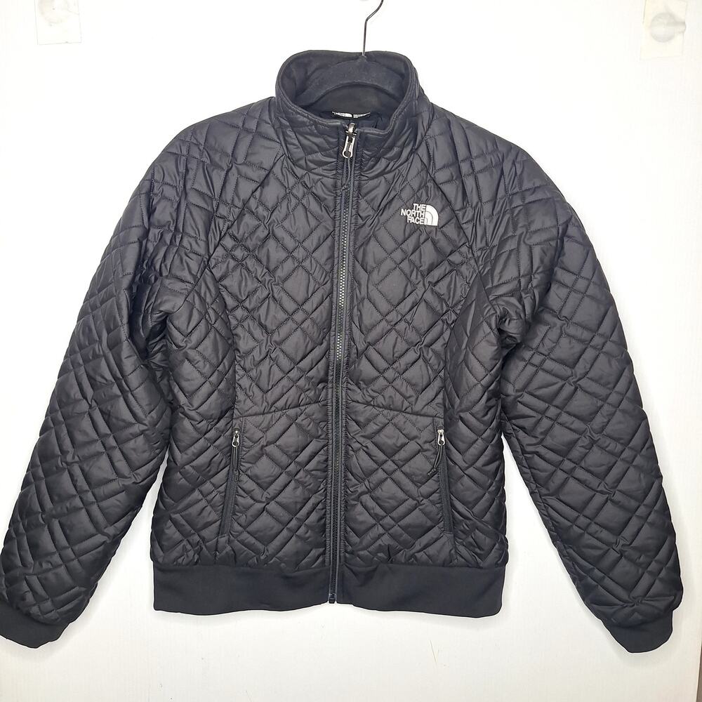 The North Face Quilted Jacket Women Small Fleece Lined Insulated Outdoor Zip